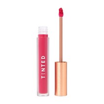 Live Tinted Huelip Liquid Lip Crème in Ambitious: Hydrating Liquid Lip Color with a Soft-Matte Fini, Loud - Magenta
