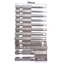 잔가지 구굴기 12 크기 육각 키 알렌 비트 세트 임팩트 드라이버 전원 드릴 연결 116-38 인치 스크루 고품, 한개옵션0