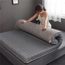 메모리폼토퍼 발열 토퍼 UVR 새로운 스타일 니트 코튼 라텍스 매트리스 두꺼운 높은 탄력성 메모리 폼 쿠션