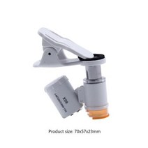디지털줄자 레이저 거리측정 유니버설 클립 현미경 60X LED 쥬얼리 돋보기 핸드폰, 60X Microscope 01