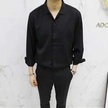 아도르클래식 무드 10컬러 노카라 캐주얼 봄 가을 셔츠