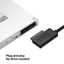 SATA케이블 USB 20 미니 Sata II 7 6 13Pin 어댑터 변환기 케이블 노트북 CD/DVD ROM 슬림 라인 드라이브, 01 0.35M