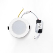 판다LED 3인치 다운라이트 7W KS인증, 전구색(노란빛)