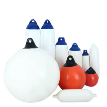 방현재 선박부표 보트 수상 해양 배 부두 배보호 부이, 퓨어 블랙 68x21cm