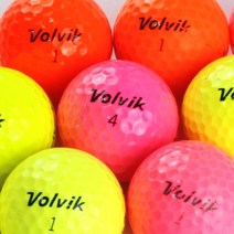 볼빅 칼라볼 A-급 칼라별포장 10개 로스트볼 볼빅공, 단품