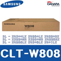 삼성 정품폐통/삼성CLT-W808/X4300LX X4250LX X4220RX X3220NR X3280NR X4225RX X4255LX X4305LX X401LX, 1개, 검정