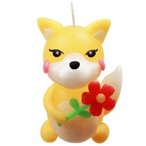 이야코 동물나라 캐릭터양초 만들기세트, 여우, 1개