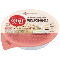 햇반 매일 잡곡밥, 210g, 5개