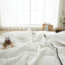 먼지없는 모기퇴치 아사면 시어서커 여름 이불 침구 세트 SS