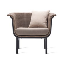 야외 가구 동남아 홈스테이 라탄 의자 소파 안뜰 작은 티 새 둥지 바닥 실내, 세트, 싱글 소파브라운