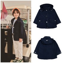 빈판교12 아동 BW13CT02NV 네이비 바람막이 코트