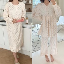 봄 가을 수유복 수유복원피스 산모복 산후조리복 임산부홈웨어 수유원피스