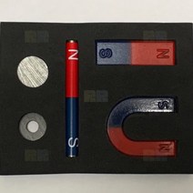 자석종합세트 5종/과학 실험 키트 교구 도구 만들기