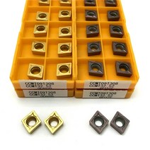 ccmt060204 ccmt09t304 ccmt09t308 내부 선삭 공구 초경 인서트 선반 toolcnc 강 가공 선삭 인서트, 10개, ccmt060204 ue6020, 1개