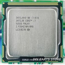 Intel Core I7 870 I7-870 I7 프로세서 2.9 GHz/8 MB 소켓 LGA 1156 CPU 지원 메모리: DDR3-1066 DDR3-1333