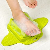 풋브러쉬 발 각질제거 발세척 풋패드, 색상랜덤발송, 색상랜덤발송