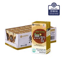 [연세] 콩을 갈아만든 [무첨가] 두유 190ML, 4박스