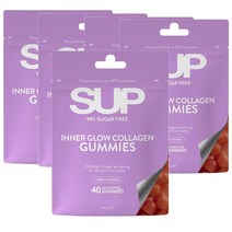 호주 SUP Inner Glow Collagen 이너 글로우 콜라겐 구미 40정, 5팩