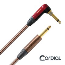 Cordial 악기케이블 CSI 6PR SILENT 6m MT, [01]6m METAL 앵글