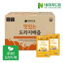 네이처드림 맛있는 도라지배즙 100포(실속포장) 건강즙, 100포, 80ml