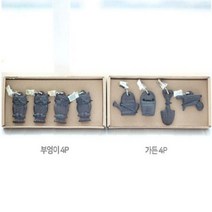 주물 테이블보 고정 집게 4P, 가든