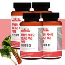 굿필랩 루바브 치커리 뿌리 백수오 석류 정 여성 갱년기 영양제 4통 8개월, 60정, 4통 (8개월)