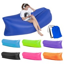 센스팟 비비드 에어소파 비치백 빈백소파 에어베드 야외빈백, 그린