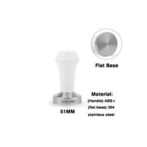 드롱기 EC680 EC685 용 커피 바텀리스 포터필터 51mm 교체 필터 바구니 에스프레소 머신 액세서리 바리스타 도구, 51mm white