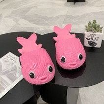 1+1 복어 물고기 슬리퍼 킹받는 해수욕장 시선강탈 여름