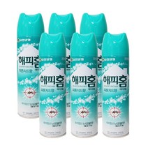 유한양행 해피홈킬라 피톤치드500ml 모기약 살충제, 6개, 500ml