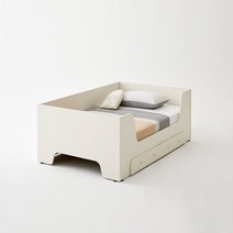 한샘 보나 슈퍼싱글침대 SS 데이베드 서랍형, I:파우더핑크_다크그레이(I)