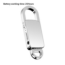 녹취 소형녹음기 상시녹음기 pen keychain 디지털 음성 32gb 음성 녹음, 협력사, 4기가, 은