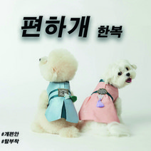 아나조이 소형견 강아지 설날 추석 한복, 소라
