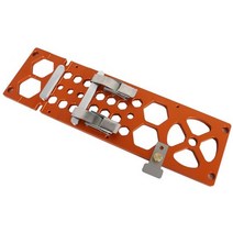 목공 클램프 코너 C형 페스툴 및 마키타 레일 용 90 도 앵글 스톱 트랙 톱 사각 가이드 알루미늄 포지셔닝, Orange