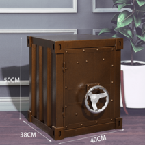 인더스트리얼가구 컨테이너캐비닛 레트로빈티지스타일 테이블, BH