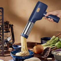 가정용 제면기 수타기 생면 소형 스파게티 압출 제면, 상세 페이지 참고, (5개모형)반죽주머니+스크레이퍼+계량컵포함