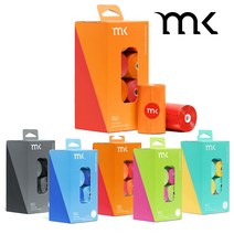 모던 카닌 MK 풉백 배변봉투 리필 160매, 1개, 오렌지/코랄