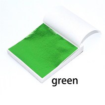 은박단열재 바닥 단열재 외벽 스티로폼 모조 골드 실버 호일 종이 잎 금박 DIY 예술 공예 종이 생일 파티, 20 100pcs