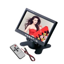 세로모니터 27 34 24 인치7인치 TFT LCD 자동차 모니터 디스플레이 12V HD 800x480 화면 범용 후면보기 카, 01 car monitor 7 inch