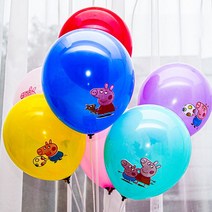 두꺼운 애니메이션 숏 돼지풍선 도매 열 받게 무료우편 많다 타입 큐트 멀티 원형 땅 밀다 2598602885, 50 개 페치 _공기주입기