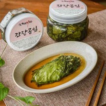 3대맛찬 울진 국내산 간장콩잎, 400g