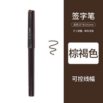 제도용필기구 Pente PENTEL stylo제도펜 스케치펜 JM20-A실크 자재화 테두리붓 스케치 펜비지니스 만화 제도펜 설계, T06-브라운 1개