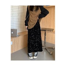 치마 반짝이 스팽글 블링 글리터 슬림 시퀸 스커트