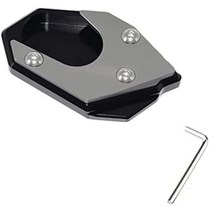 오토바이 킥스텐드 동메이첸 핏핏핏 킴코핏 gdink.fit 지딩크.g. dink 125 250 300. cnc 알루미늄 킥스탠드 익스텐션 플레이트 풋 사이드 브래킷 스탠드 패드, 회색