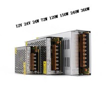AC 220V DC LED 조명 변압기 12V 24V 24W 72W 120W 150W 240W 360W LED 드라이버 스위칭 전원 공급 장치 소스 12V 24V 볼트, 120W_24V