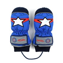MARKET AR IT기업 관공서 기업체 대량구매 스키장갑 캡틴아메리카 방한장갑 보드장갑 A335092 겨울장갑코스트코이케아, 2 블루 XS
