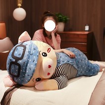 kirahosi 밸런타인데이 선물 준비 안고자는인형 바디필로우 26호+ 덧신 증정 DJle8izd, 수박 레드, 1.5M (30CM 돌고래 피규어+향낭 증정)