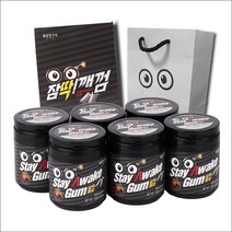 [졸음연구소] 잠딱깨 자일리톨 무설탕 졸음껌 대용량 108g, 2개