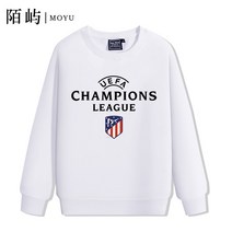 남자라운드맨투맨 유로파리그40O 목도리 축구 클럽 유벤 레알 마드리드 트레이닝 스포츠 레저 긴소매 이너 1962136917
