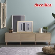 데코라인 코넬 피카 1500 거실장 A형 DKN046C, 메이플:A형